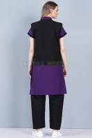 Non-Woven Fabric Housekeeping Outfit – Half Sleeves, Black And Blue, Long-Wear Comfort Manufacturers, Suppliers in Tamil Nadu