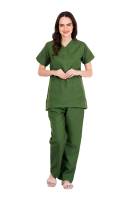Olive Green Medical Uniform Set Designed for Comfort Manufacturers, Suppliers in Tamil Nadu