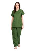 Olive Green Medical Uniform Set Designed for Comfort Manufacturers, Suppliers in Tamil Nadu