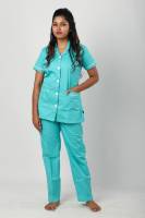 Pista Sky Blue Lightweight Uniform with Side Vent Hem Manufacturers, Suppliers in Tamil Nadu