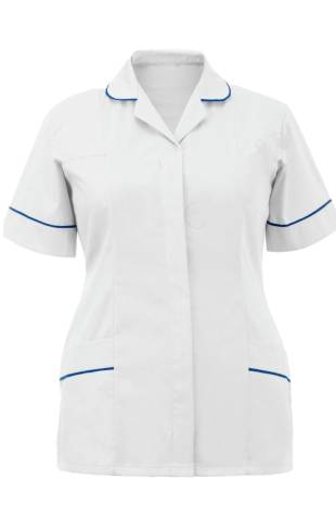 Plain Cotton Nurse Top for Hospital Use