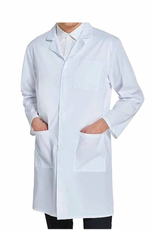 Professional White Hospital Coat – Full Sleeves, Dry Clean Only, Cotton, Unisex Fit Manufacturers, Suppliers in Dispur