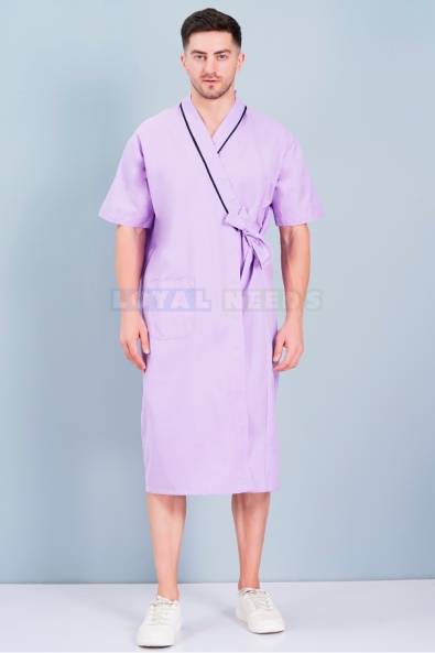 Reusable Patient Dress Set with Snap Button – Cotton-Polyester Blend, Machine Washable, Durable, Made in India Manufacturers, Suppliers in Bhubaneswar