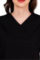 Short Sleeve Black Clinical Workwear Scrub Set Manufacturers, Suppliers in Tamil Nadu