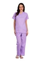 Soft Polycotton Light Lavender Healthcare Uniform Set Manufacturers, Suppliers in Tamil Nadu