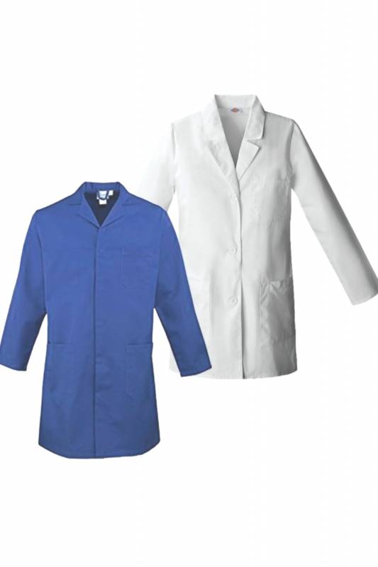 White and Blue Lab Coat – Full Sleeves, Cotton Fabric, Unisex Design, Size Large Manufacturers, Suppliers in Dispur