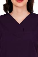 Wine Red Polycotton Scrubs - Y Crossover Neckline, Short Sleeves, 3 Pockets, Front & Back Yokes, Adjustable Drawstring Pant, Reinforced Side Vents, Customised Polycotton Fabric, Sizes S-XXXL, 0.51 kg Manufacturers, Suppliers in Tamil Nadu